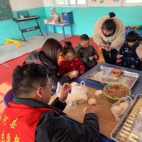 嚴寒冬至日，濃濃關(guān)愛情 ——團唐河縣委攜手唐河縣青年志愿者走進大河屯鎮(zhèn)開展送溫暖活動